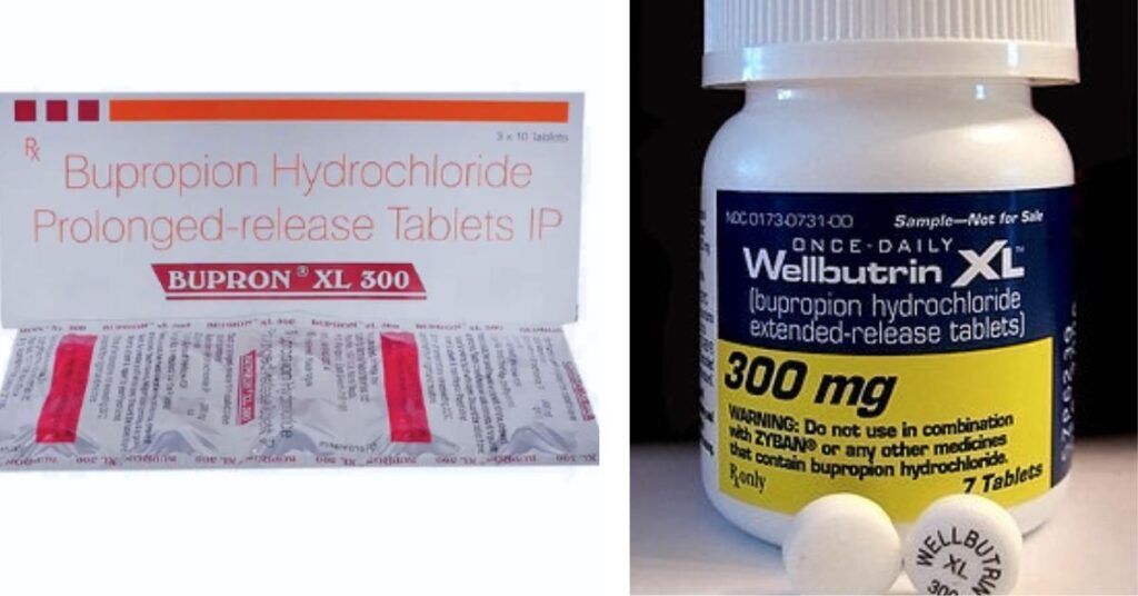 Difference between Wellbutrin XL and Bupropion XL