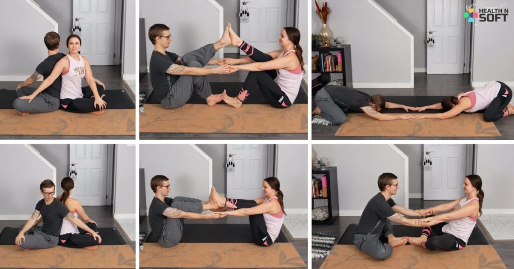 bff 2 person yoga poses