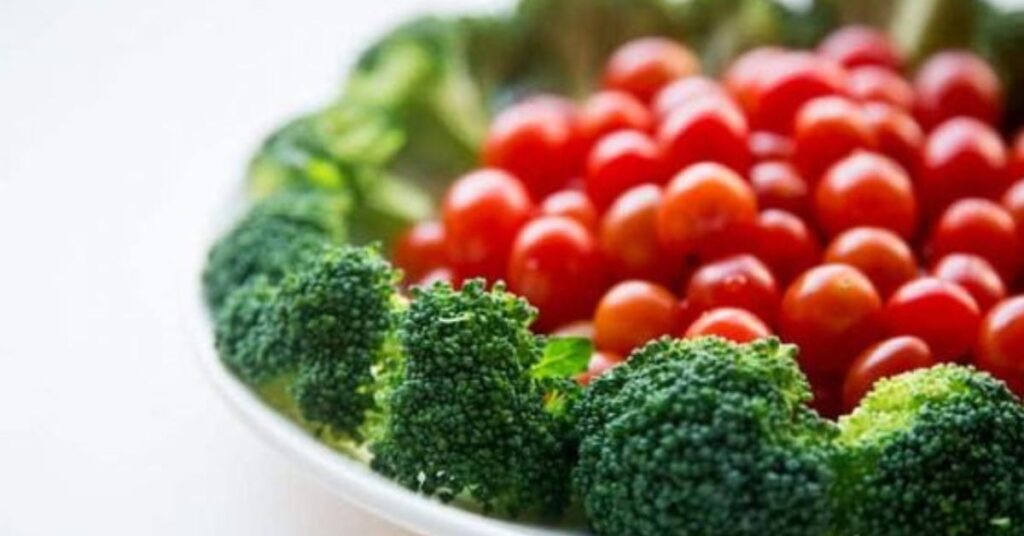 Low-calorie vegetable food